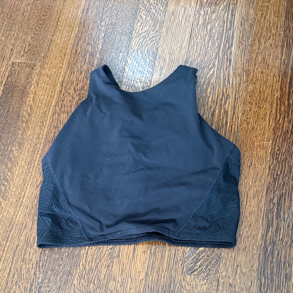 Athleta Black Sports Bra sz S